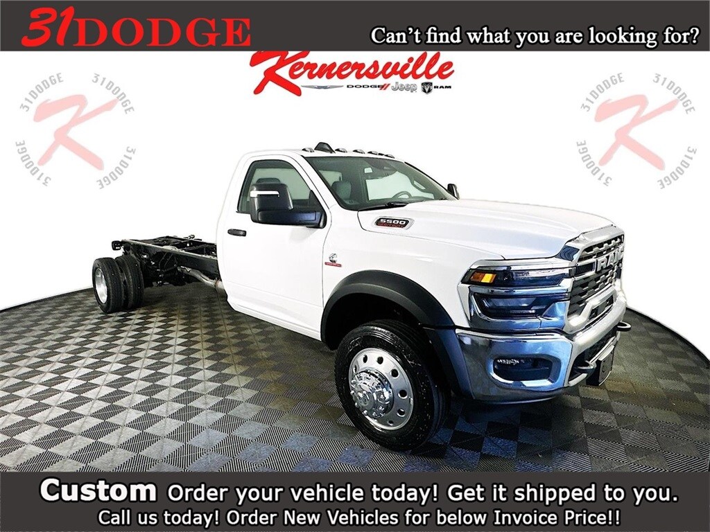 New 2026 Ram 5500 Chassis Cab TRADESMAN REGULAR 4X4 120' CA Pickup
