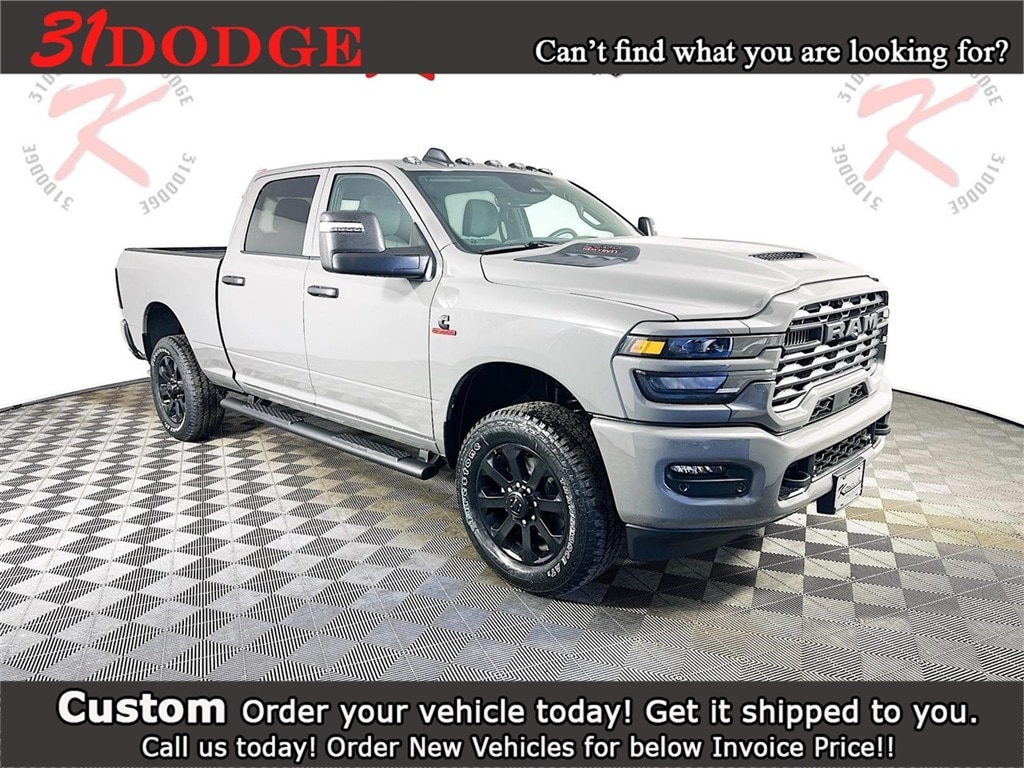 New 2026 Ram 2500 BLACK EXPRESS CREW CAB 4X4 6'4 BOX Pickup