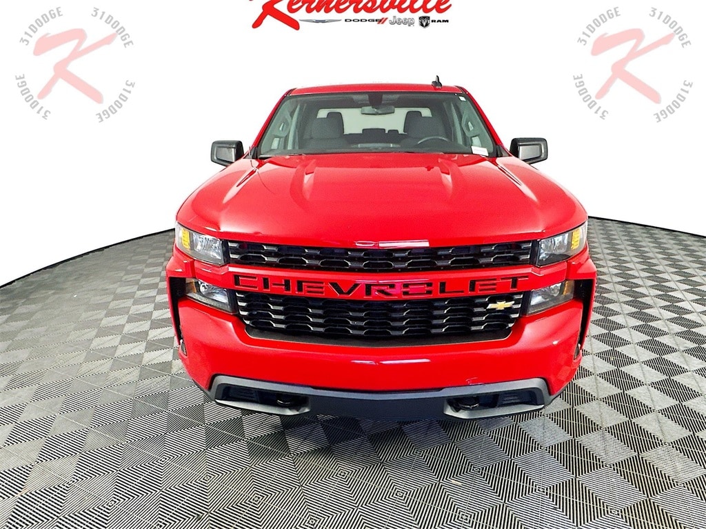 Used 2022 Chevrolet Silverado 1500 Limited Custom with VIN 3GCPWBEK8NG122109 for sale in Kernersville, NC