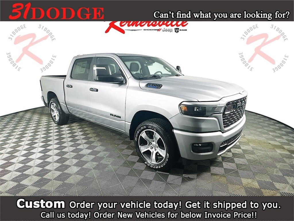New 2025 Ram 1500 Tradesman Crew Cab 4x4 5'7 Box Pickup
