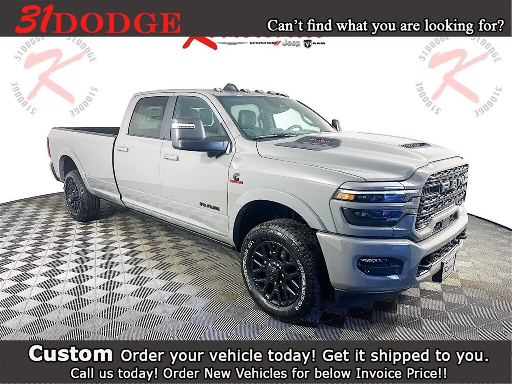New 2026 Ram 3500 LIMITED CREW CAB 4X4 8' BOX Pickup