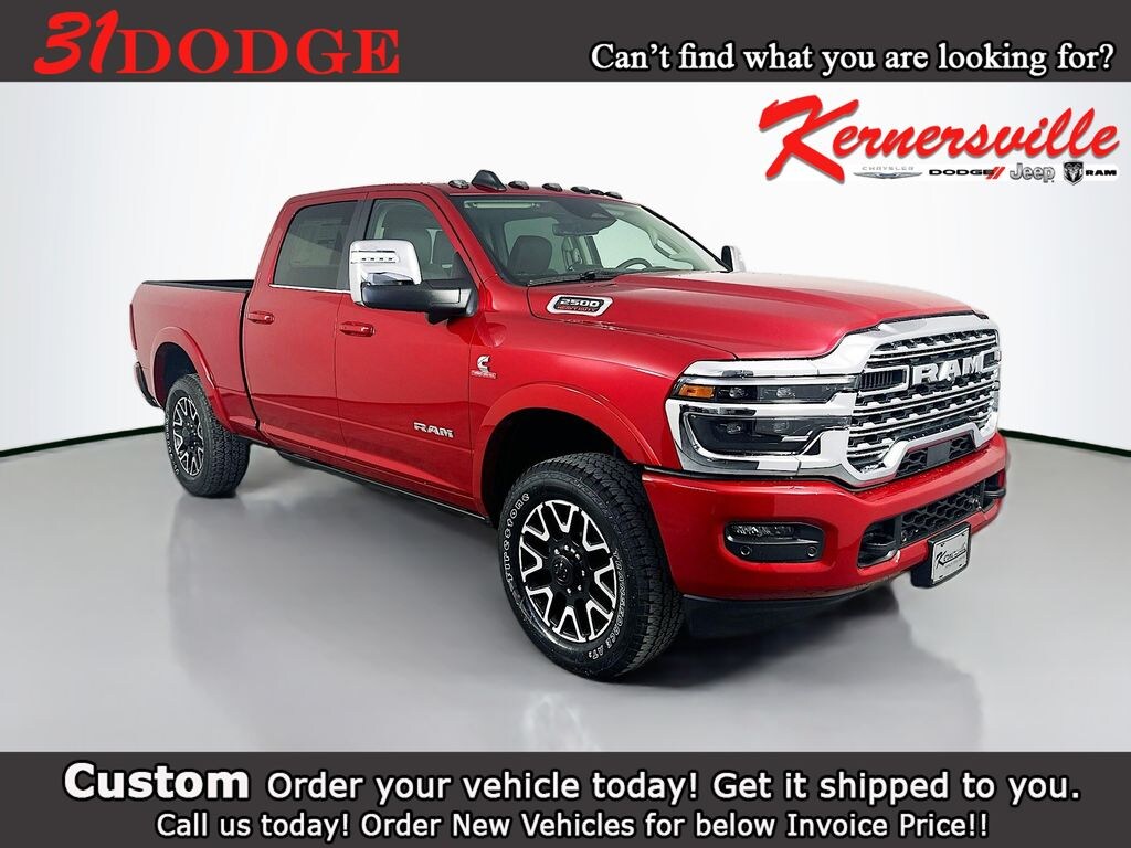 New 2026 Ram 2500 LIMITED LONGHORN CREW CAB 4X4 6'4 BOX Pickup