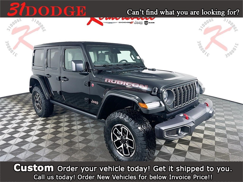 New 2026 Jeep Wrangler 4-DOOR RUBICON Sport Utility