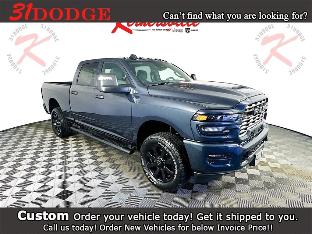 New 2026 Ram 2500 BLACK EXPRESS CREW CAB 4X4 6'4 BOX Pickup