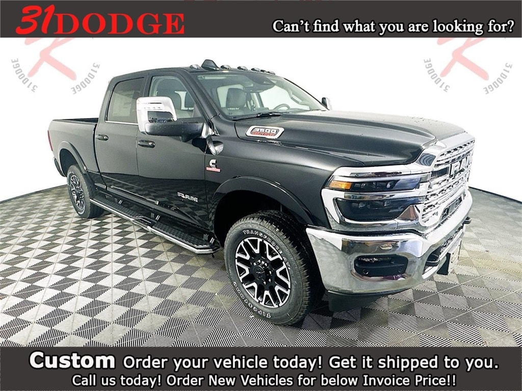 New 2025 Ram 3500 LIMITED LONGHORN CREW CAB 4X4 6'4 BOX Pickup