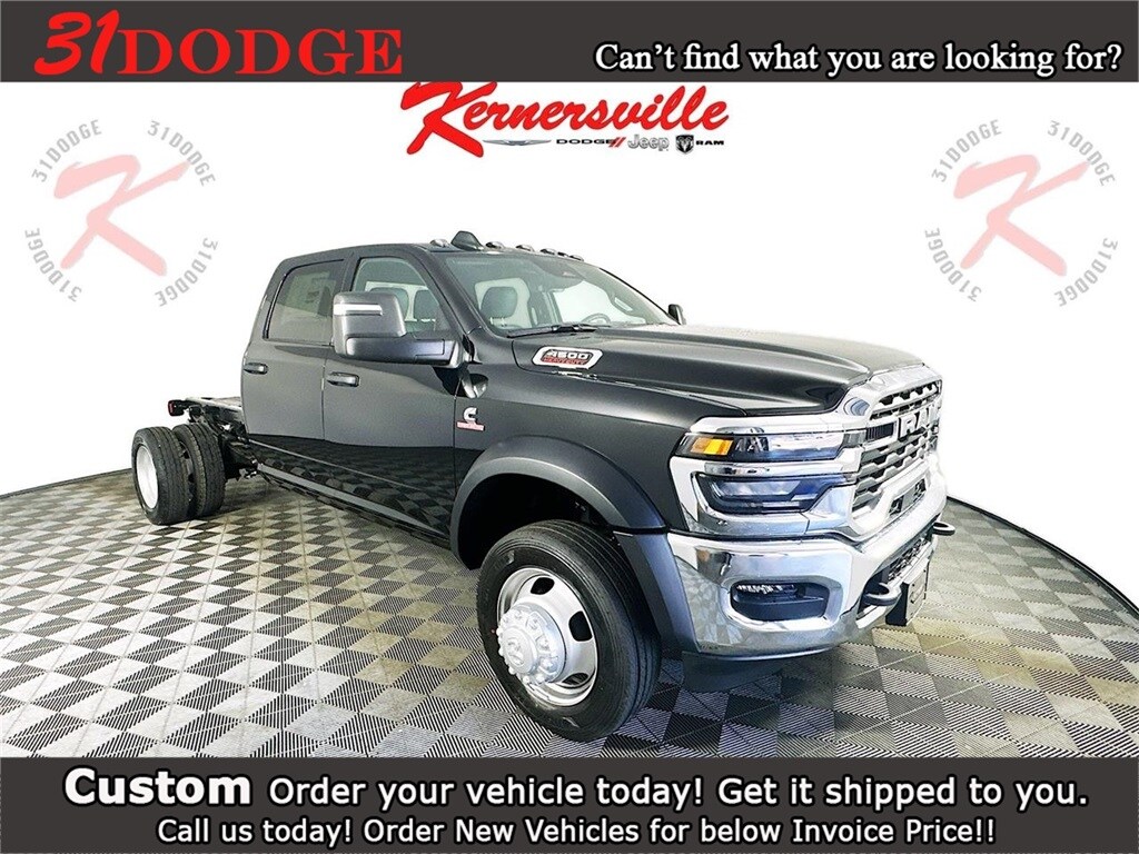 New 2025 Ram 4500 Chassis Cab 4500 TRADESMAN CHASSIS CREW CAB 4X4 60' CA Pickup