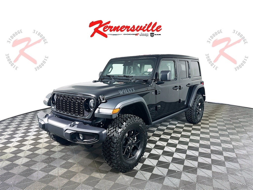 New 2026 Jeep Wrangler 4-DOOR WILLYS Sport Utility
