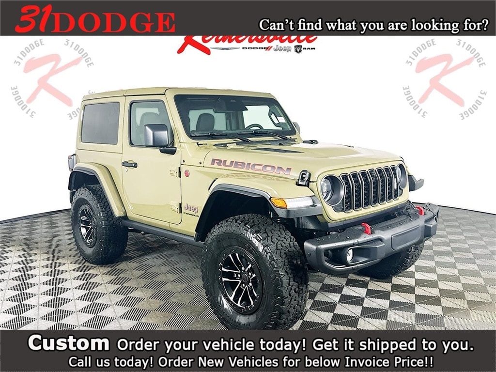 New 2026 Jeep Wrangler 2-DOOR RUBICON X Sport Utility