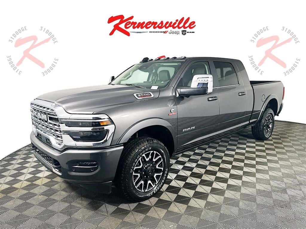 New 2026 Ram 3500 LIMITED LONGHORN MEGA CAB 4X4 6'4 BOX Pickup