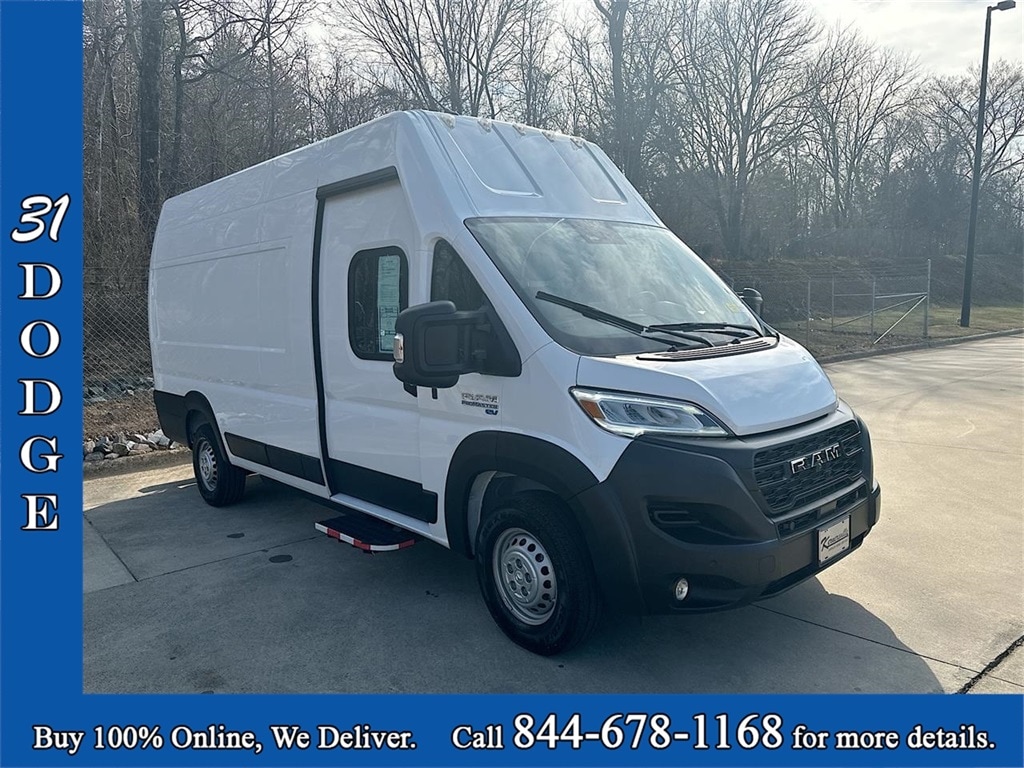 Used 2024 Ram Promaster 3500 EV Super High Roof Extended Cargo Van