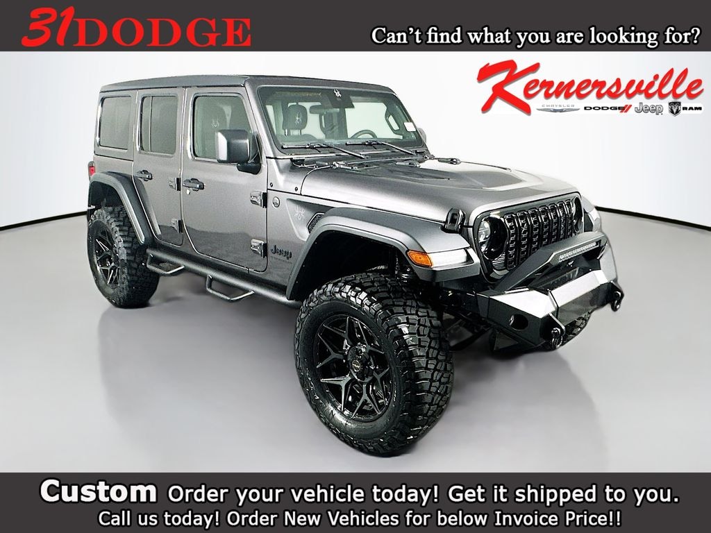 New 2025 Jeep Wrangler 4-DOOR WILLYS Sport Utility