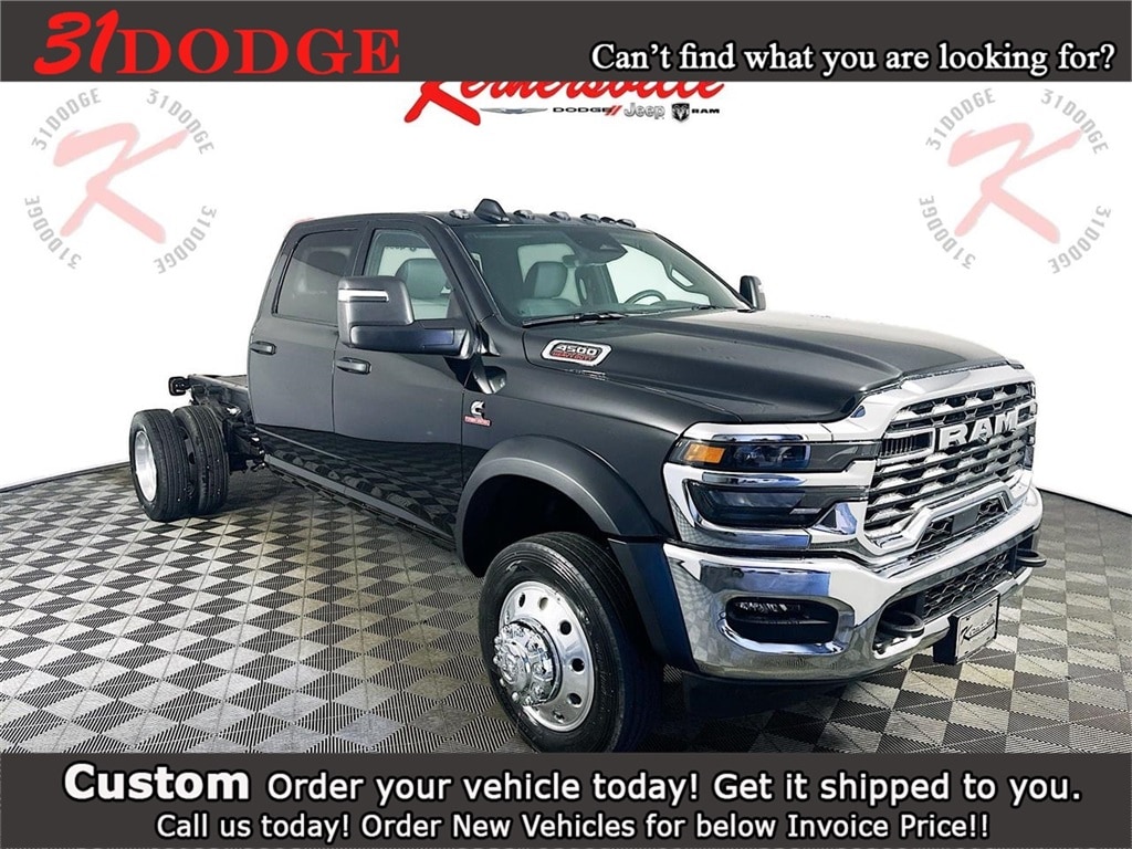 New 2026 Ram 4500 Chassis Cab 4500 TRADESMAN CHASSIS CREW CAB 4X2 60' CA Pickup