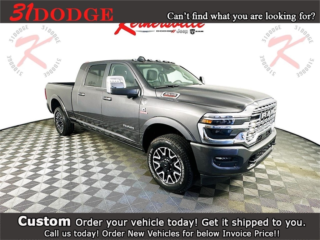 New 2026 Ram 3500 LIMITED LONGHORN MEGA CAB 4X4 6'4 BOX Pickup