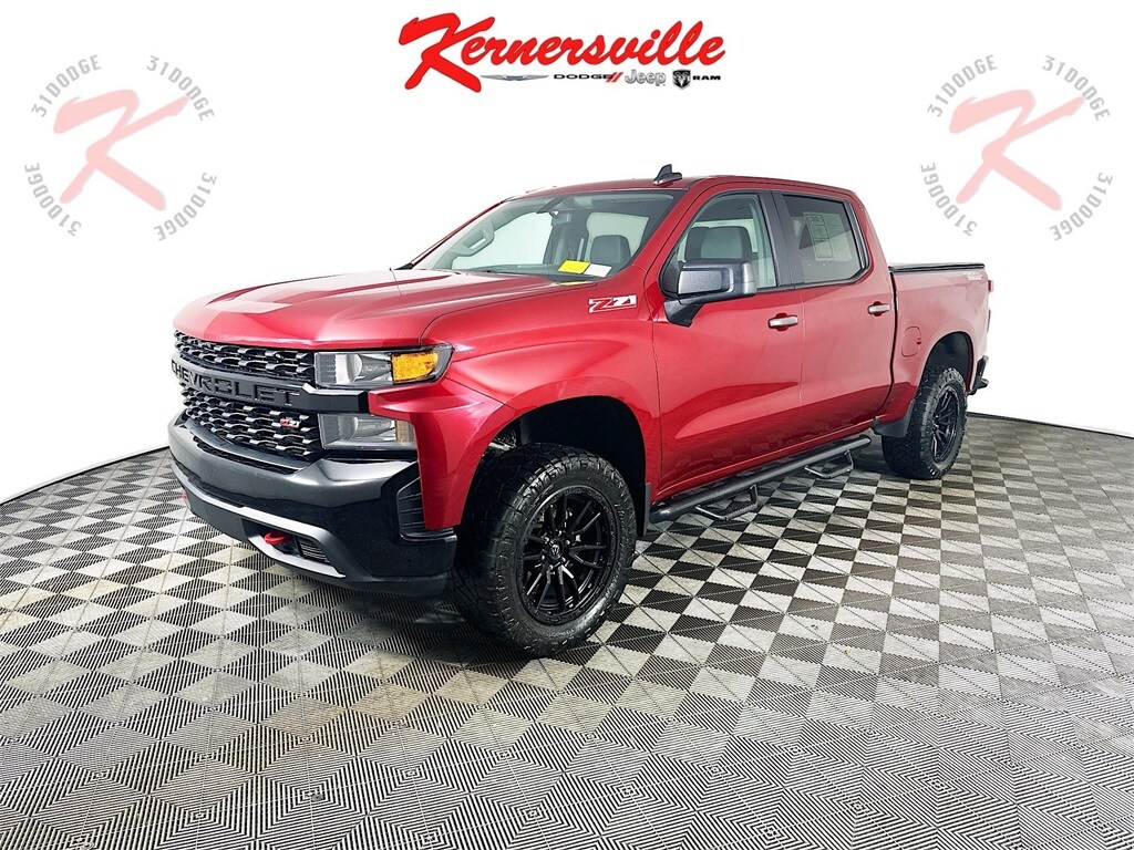 Used 2019 Chevrolet Silverado 1500 Custom Trail Boss Crew Cab