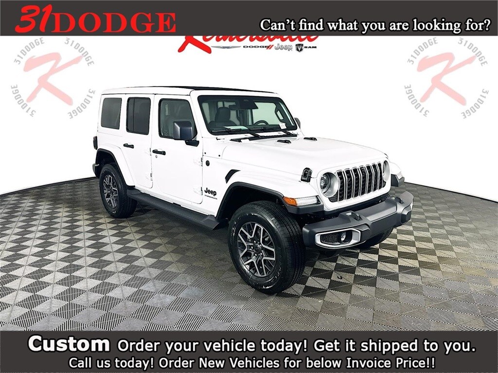New 2026 Jeep Wrangler 4-DOOR SAHARA Sport Utility