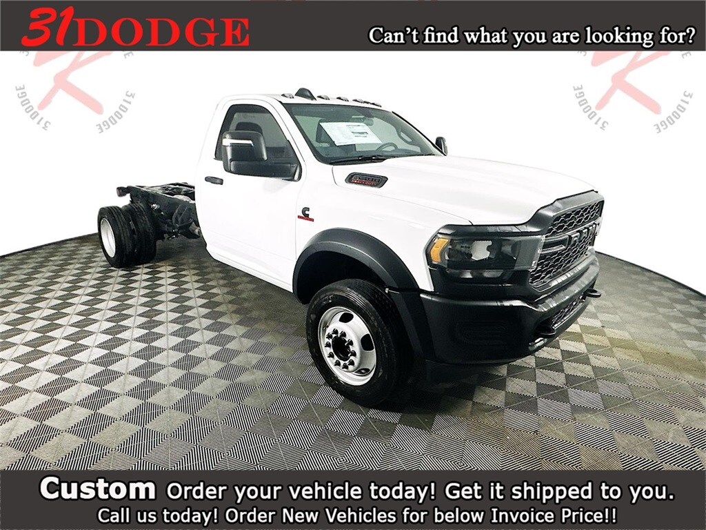 New 2024 Ram 5500 Chassis Cab 5500 TRADESMAN CHASSIS REGULAR CAB 4X2 84' CA Pickup