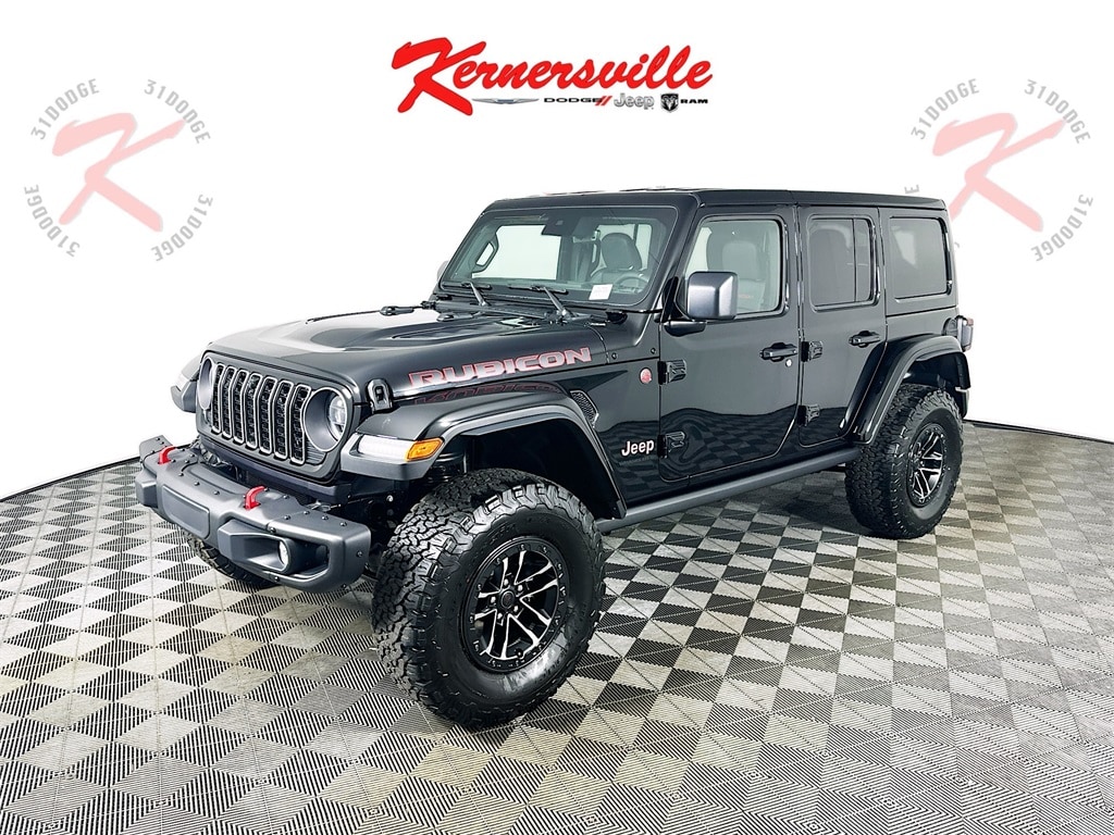 New 2025 Jeep Wrangler 4-DOOR RUBICON X Sport Utility