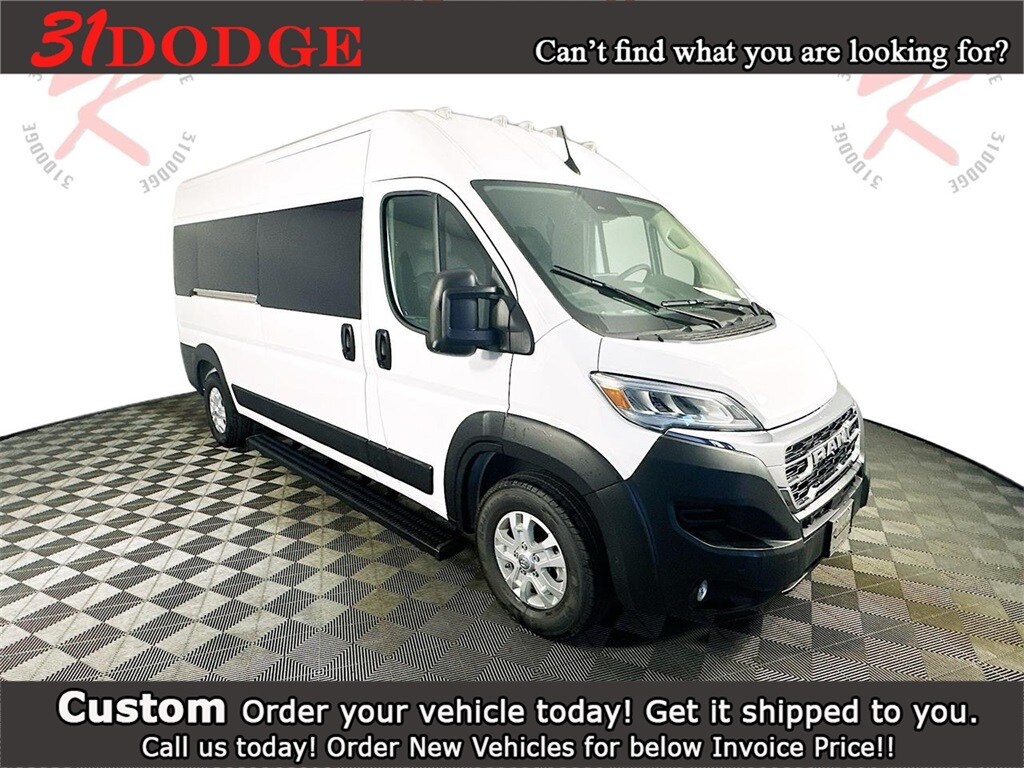 New 2024 Ram ProMaster PROMASTER 2500 SLT+ WINDOW VAN HIGH ROOF 159' WB Cargo Van