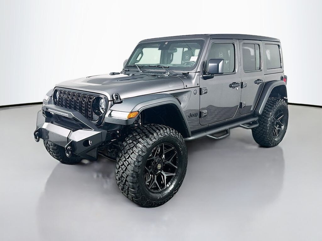 New 2025 Jeep Wrangler 4-DOOR WILLYS Sport Utility
