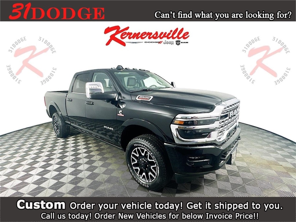 New 2025 Ram 3500 LIMITED LONGHORN CREW CAB 4X4 6'4 BOX Pickup