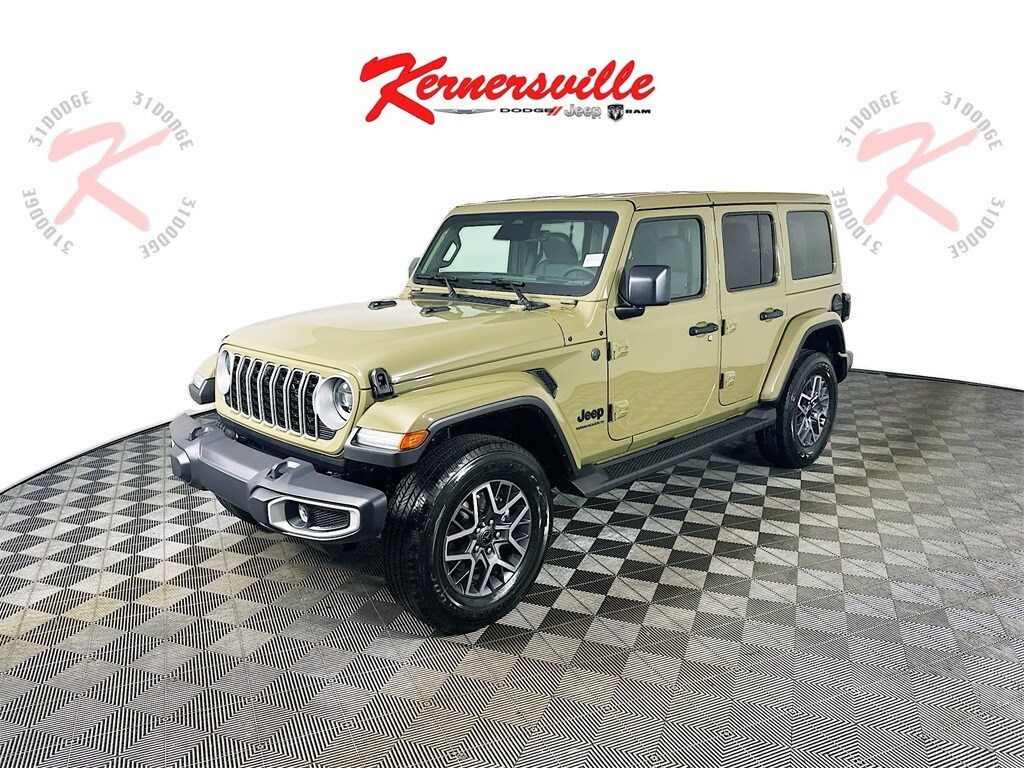 New 2026 Jeep Wrangler 4-DOOR SAHARA Sport Utility