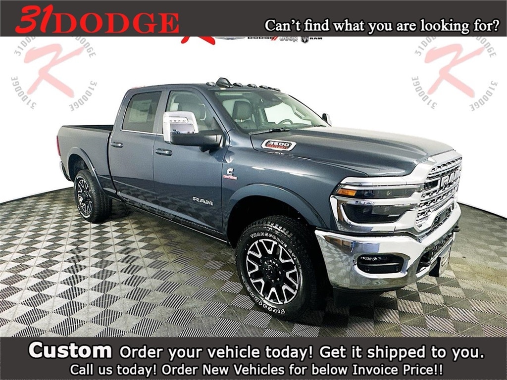 New 2025 Ram 3500 LIMITED LONGHORN CREW CAB 4X4 6'4 BOX Pickup