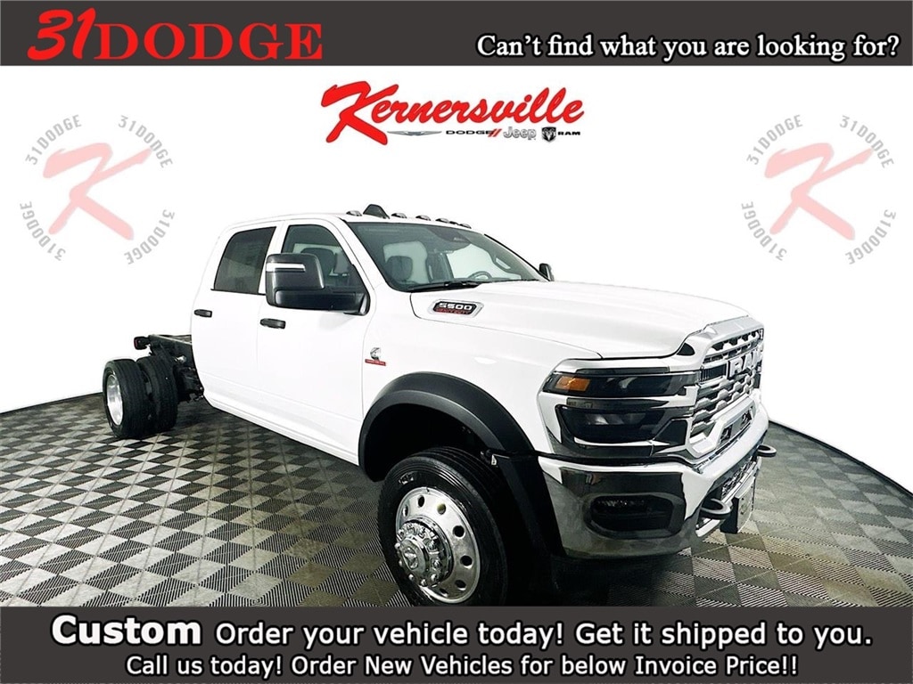 New 2025 Ram 5500 Chassis Tradesman 60CA Dually Truck Crew Cab