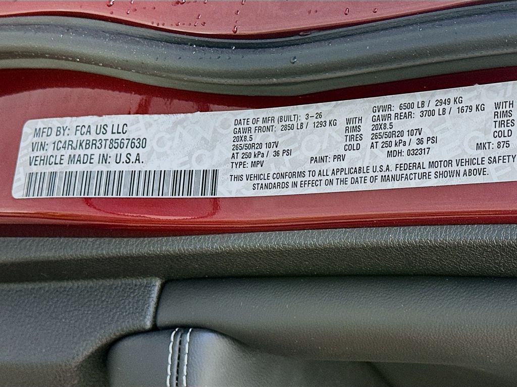 JeepGrand Cherokee L19