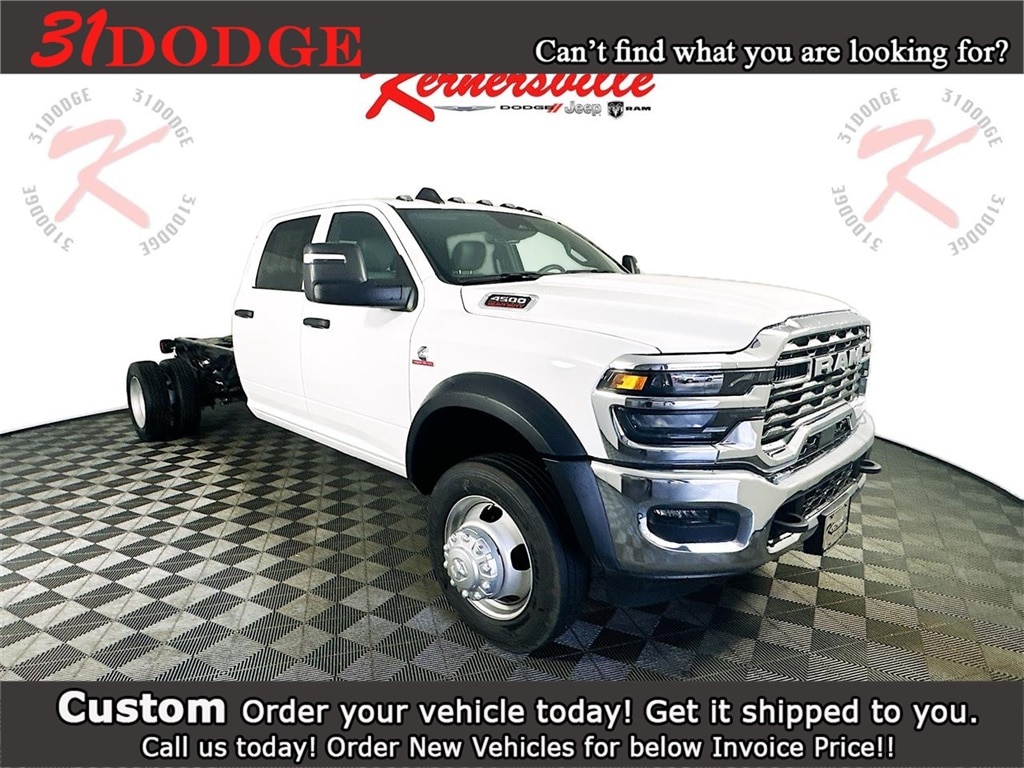 New 2025 Ram 4500 Chassis Tradesman 84CA Dually Truck Crew Cab