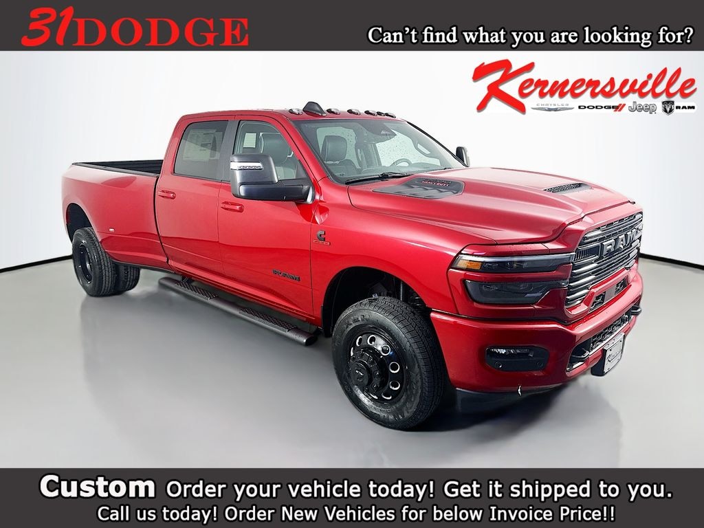 New 2026 Ram 3500 Laramie Night 12in Dually Truck Crew Cab LB
