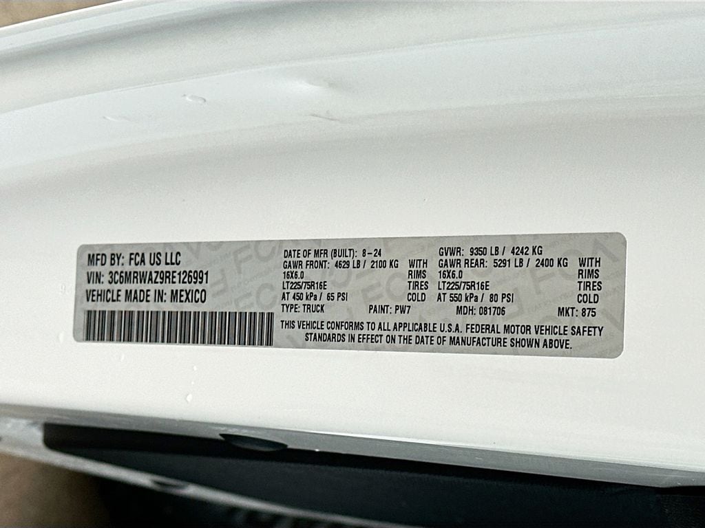 RamPromaster 3500 EV36