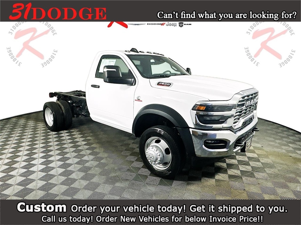 New 2025 Ram 4500 Chassis Tradesman 60CA Dually Truck Regular Cab