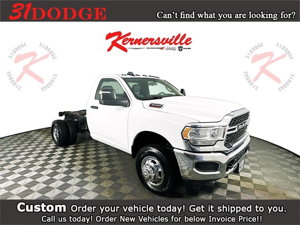New 2024 Ram 3500 Chassis Tradesman 60CA Dually Truck Regular Cab