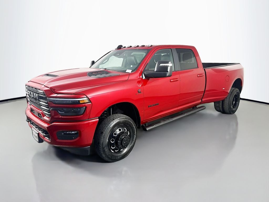 New 2026 Ram 3500 Laramie Night 12in Dually Truck Crew Cab LB