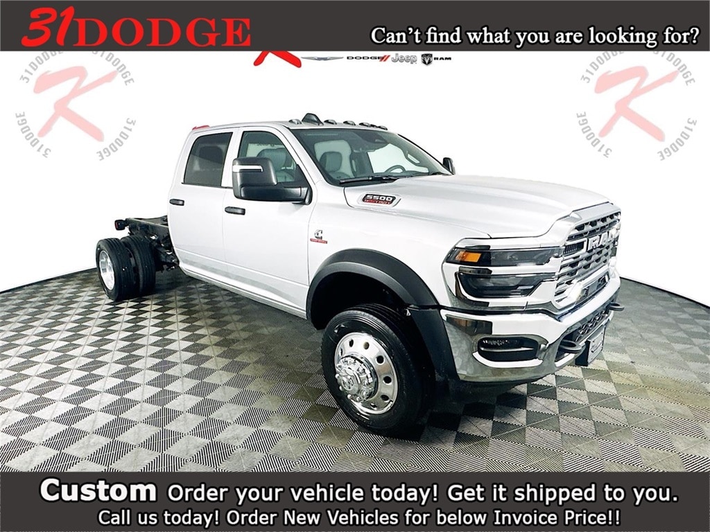 New 2025 Ram 5500 Chassis Tradesman 60CA Dually Truck Crew Cab