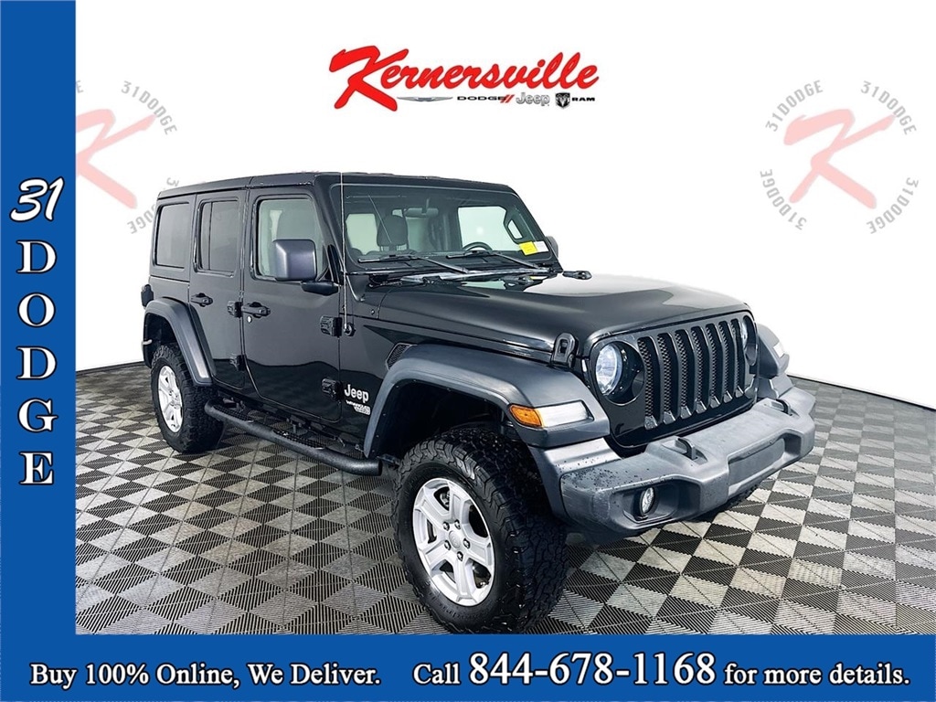 Used 2019 Jeep Wrangler Unlimited Sport S SUV