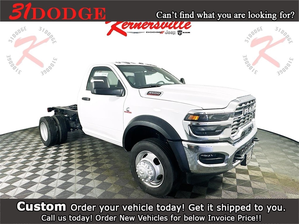 New 2025 Ram 4500 Chassis Tradesman 60CA Dually Truck Regular Cab