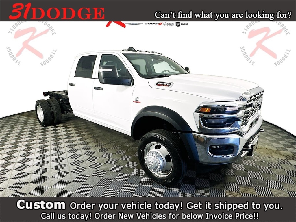 New 2025 Ram 4500 Chassis Tradesman 60CA Dually Truck Crew Cab