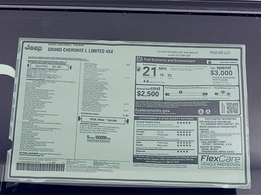 JeepGrand Cherokee L21