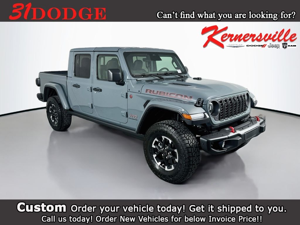 New 2026 Jeep Gladiator Rubicon Truck Crew Cab