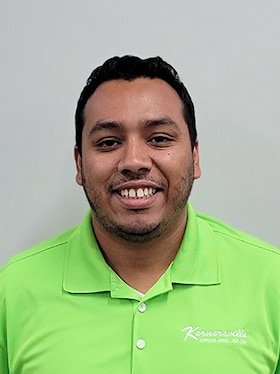 Staff member Jacob Sonera from 68b7c4504ebc