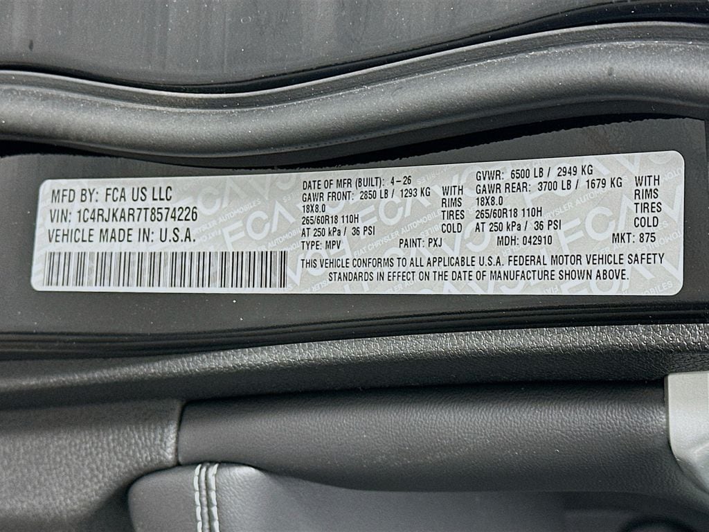 JeepGrand Cherokee L19