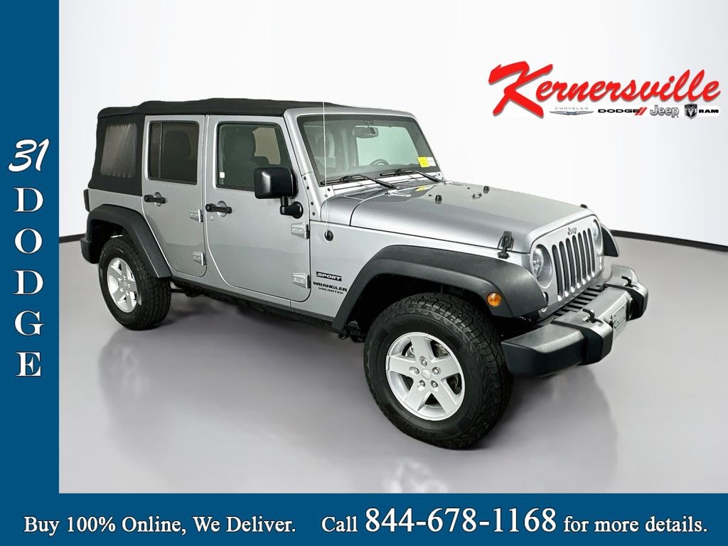 Used 2016 Jeep Wrangler Unlimited Sport SUV