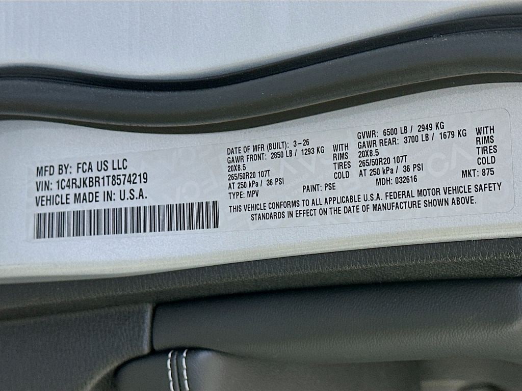 JeepGrand Cherokee L19