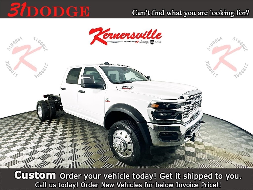 New 2025 Ram 5500 Chassis Tradesman 60CA Dually Truck Crew Cab