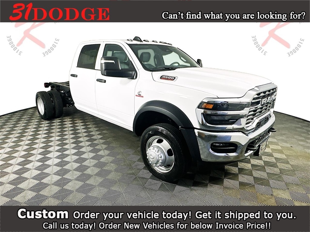 New 2025 Ram 4500 Chassis Tradesman 60CA Dually Truck Crew Cab
