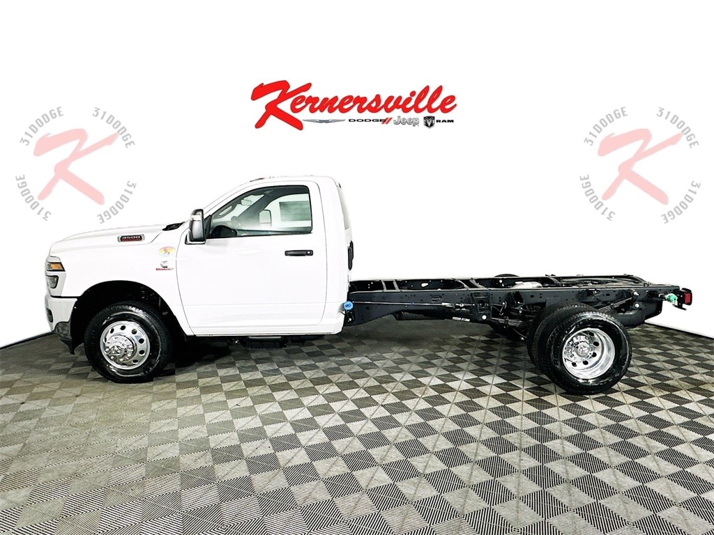 New 2025 Ram 3500 Chassis Tradesman 84CA Dually Truck Regular Cab