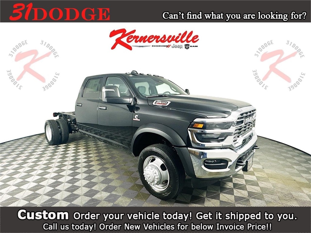 New 2025 Ram 4500 Chassis Tradesman 60CA Dually Truck Crew Cab