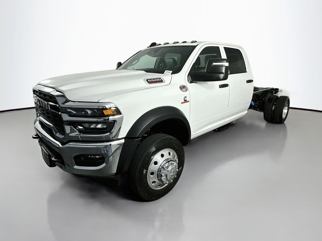 New 2026 Ram 5500 Chassis Tradesman 84CA Dually Truck Crew Cab