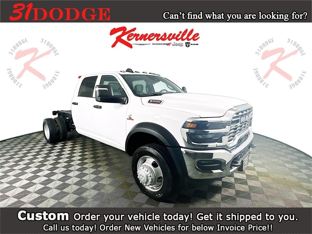 New 2025 Ram 5500 Chassis Tradesman 60CA Dually Truck Crew Cab